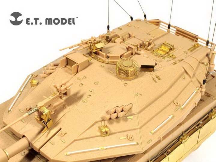 E.T. Model E35-097 Israel Merkava Mk.IV Tank LIC Basic (For ACADEMY 13227) 1/35 – zdjęcie 5