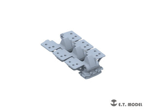 E.T. Model P35-405 WWII German Sd.kfz.251/Sd.kfz.11 Track links &amp;amp; Sprockets Early 3d Printed 1/35 – zdjęcie 6