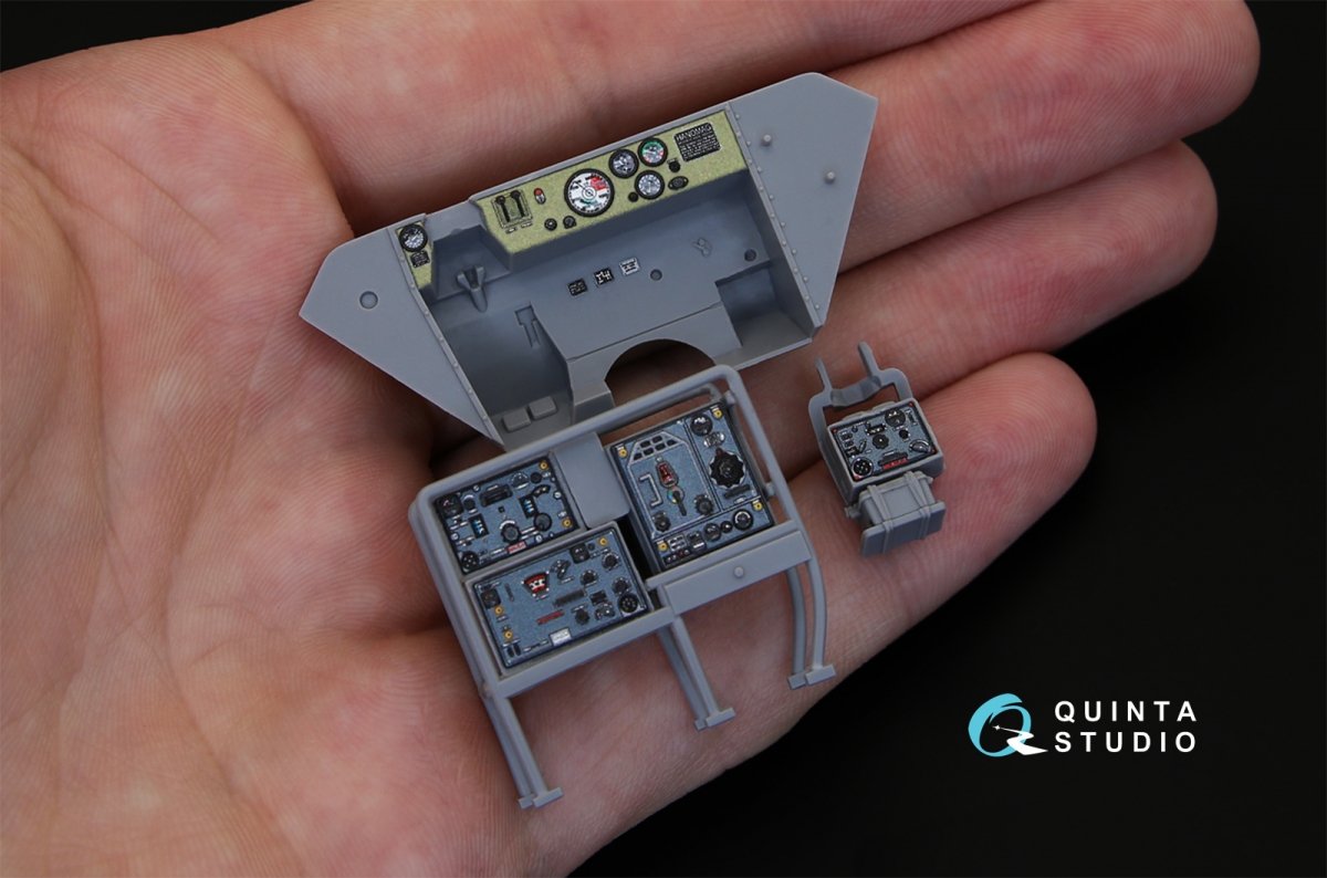 Quinta Studio QD35011 KFZ 251 Ausf.A 3D-Printed &amp;amp; coloured Interior on decal paper (for ICM kits) 1/35 – zdjęcie 6