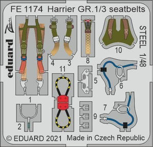 Eduard BIG49292 Harrier GR.1 KINETIC 1/48 – zdjęcie 4