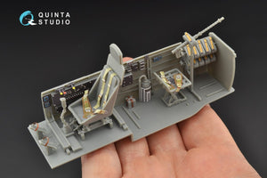 Quinta Studio QD32090 Ju 87B-2/R-2 3D-Printed &amp;amp; colored Interior on decal paper ( Trumpeter ) 1/32 – image 3