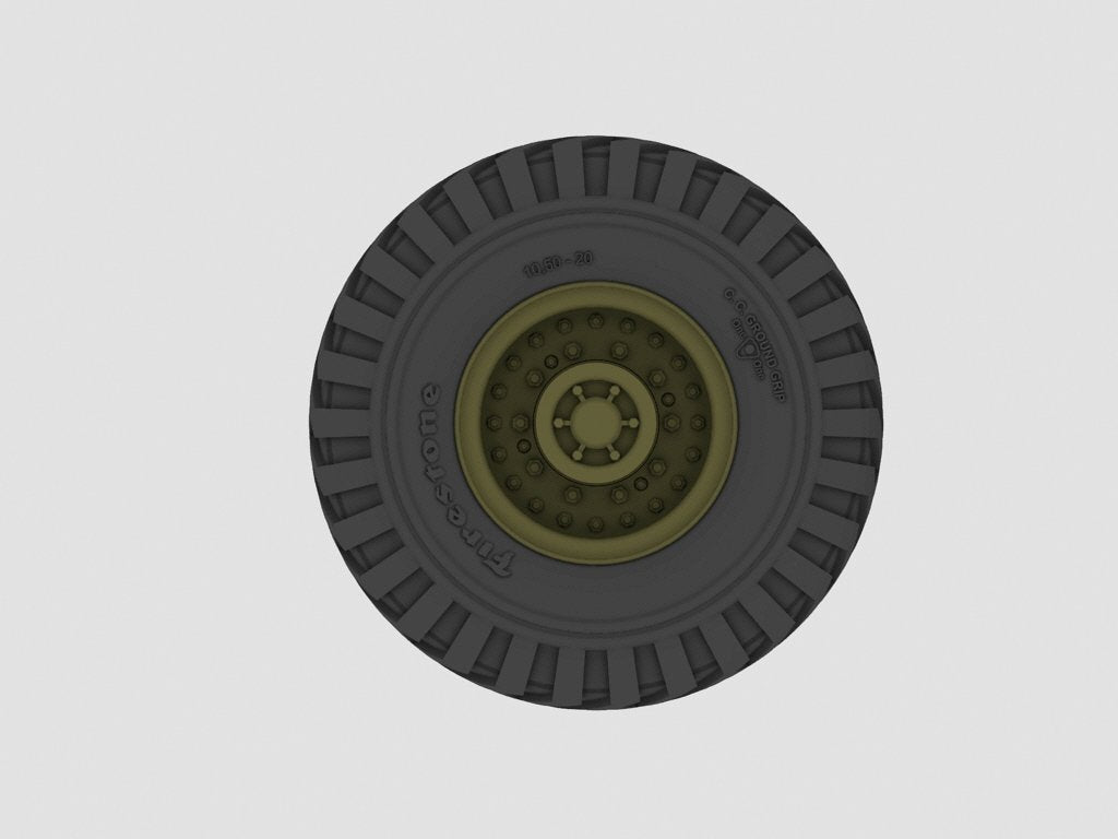 Panzer Art RE35-304 Matador/Dorchester/AEC Road wheels (Firestone) 1/35 – zdjęcie 2