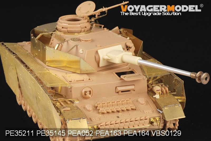 Voyager Model PEA164 WWII German Panzer.IV Ausf.J &amp;quot;Thoma shields&amp;quot; wire mesh schürzen (For All) 1/35 – zdjęcie 8