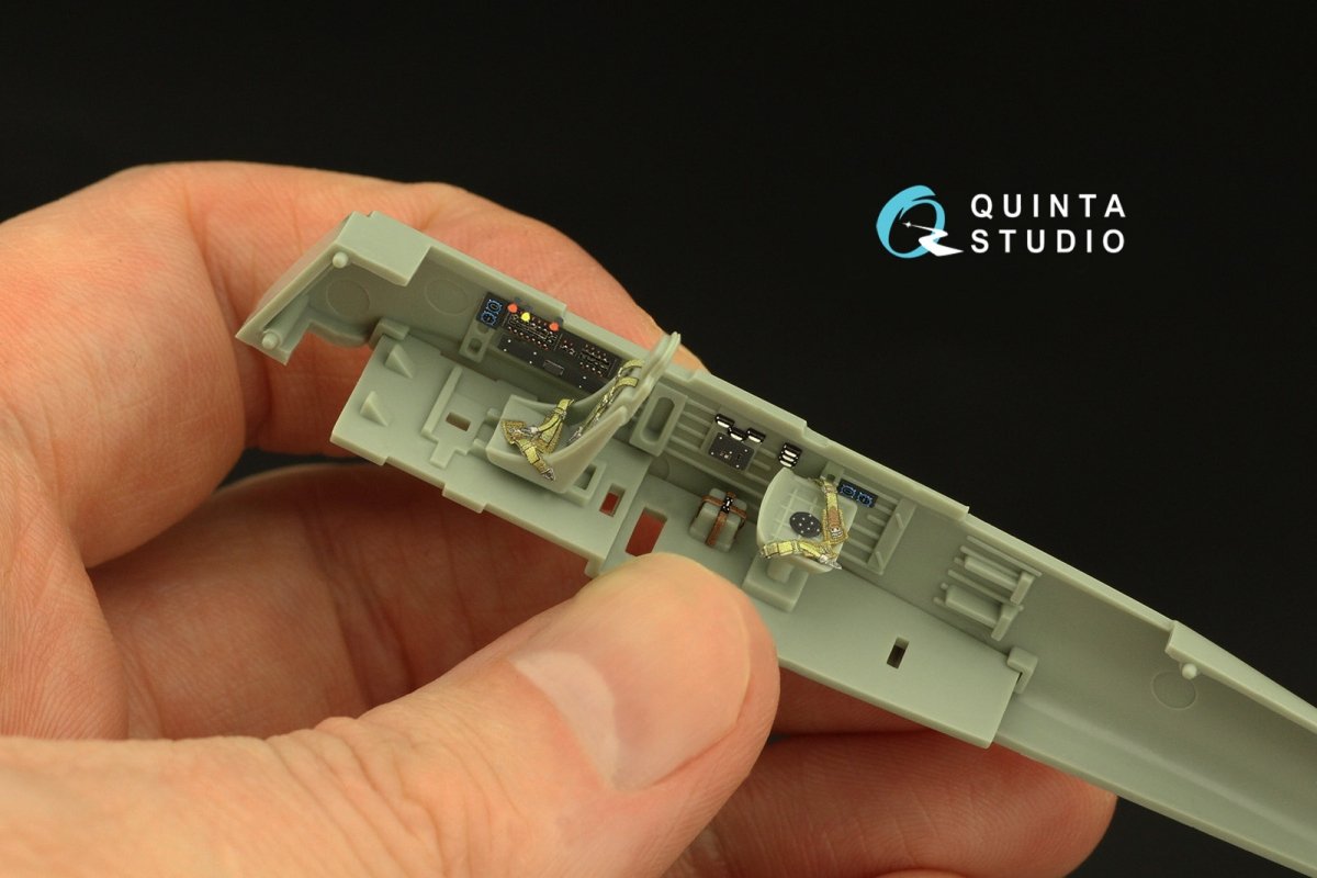 Quinta Studio QD72059 Ju 87 D/G 3D-Printed &amp;amp; coloured Interior on decal paper (Academy/Special Hobby) 1/72 – zdjęcie 7