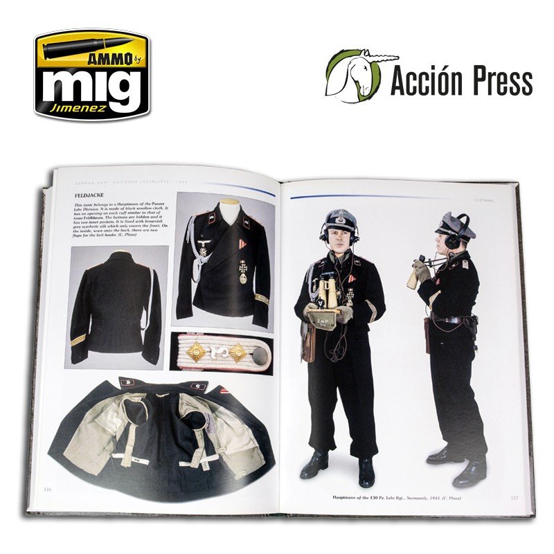 AMMO of Mig Jimenez EURO0026 GERMAN ARMY UNIFORMS - HEER (1933-1945) Englis – image 2