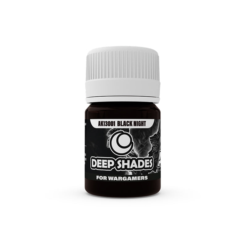 AK Interactive AK13001 BLACK NIGHT – DEEP SHADES 30ML