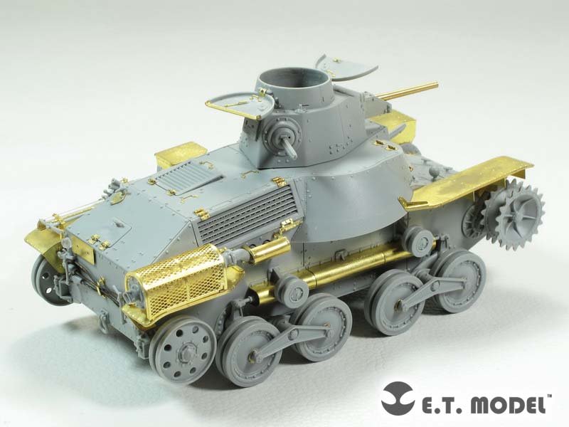 ET Model E35-182 IJA Type 95 Light Tank&amp;quot;Ha-go&amp;quot; Early Production (For DRAGON 6767) (1/35) – image 4