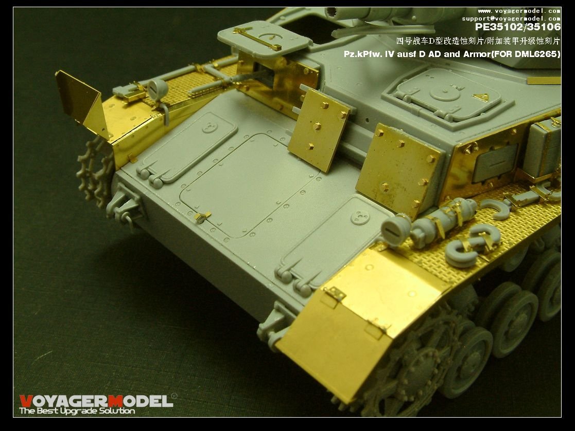 Voyager Model PE35106 Pz.kPfw. IV ausf D AD Armor 1/35 – image 15