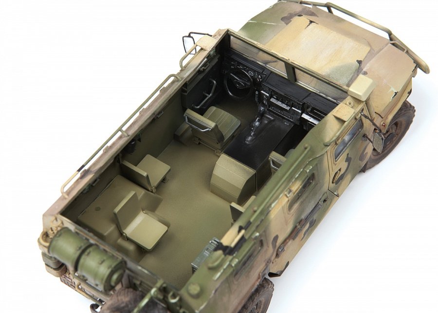 Zvezda 3683 Tigr-M with remote controlled turret Arbalet-DM 1/35 – immagine 5