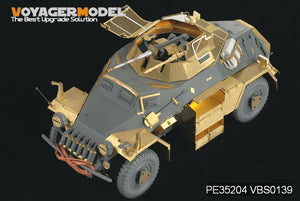 Voyager Model PE35204 WWII Sd.Kfz 222 4Rad for TAMIYA 1/35 – immagine 3