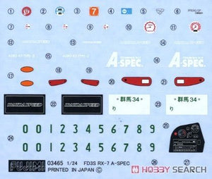 Fujimi 046181 ID-81 Mazda Savanna RX-7 A-spec 1/24 – zdjęcie 6