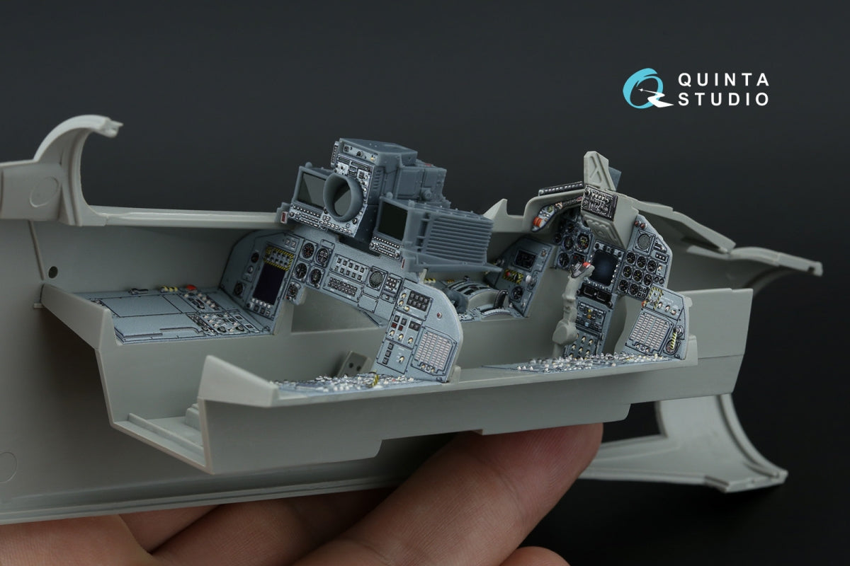 Quinta Studio QD+32231 Tornado ECR German 3D-Printed &amp;amp; coloured Interior on decal paper (Italeri) (with 3D-printed resin parts) 1/32 – zdjęcie 11