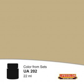 Lifecolor UA202 Sandgrau RAL 7027 22ml