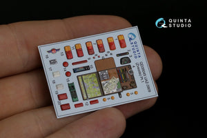 Quinta Studio QD35045 UAZ-3909 3D-Printed &amp;amp; coloured Interior on decal paper (Zvezda) 1/35 – zdjęcie 15