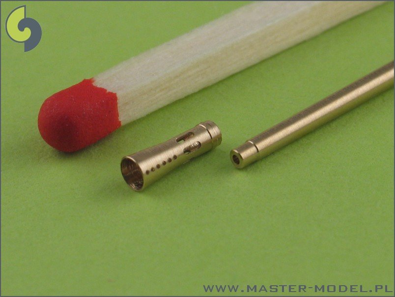 Master SM-35-003 Schnellboot Typ S-100 armament gun barrels - Flak M42 3,7cm (1pcs) and Flak 38 20mm (3pcs) – zdjęcie 2