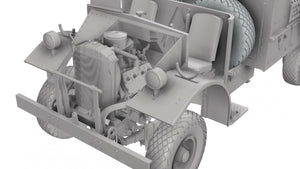 Thunder Model 35310 LRDG F30 Patrol Truck with Offset Rear Bed 1/35 – zdjęcie 4