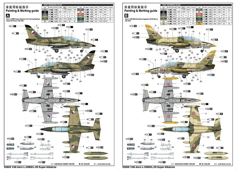 Trumpeter 05806 L-59 Albatros 1/48 – zdjęcie 4
