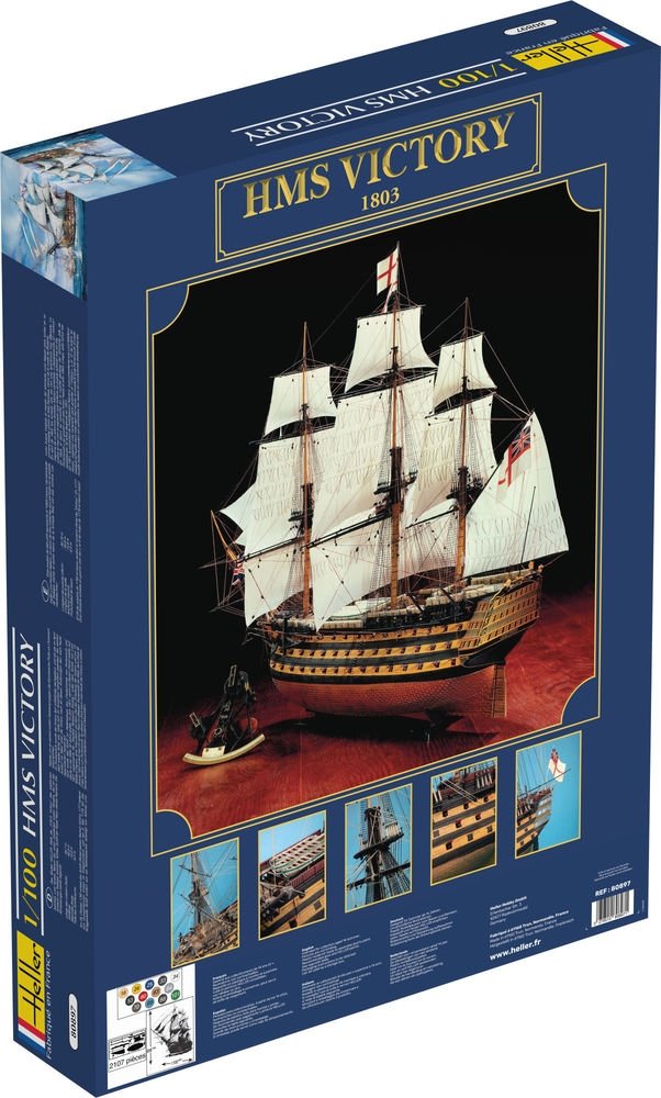 Heller 58897 HMS Victory - Starter Kit 1/100 – zdjęcie 3
