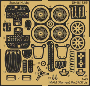 Special Hobby 48183 IMAM (Romeo) Ro.37 A30 engine 1/48 – image 4