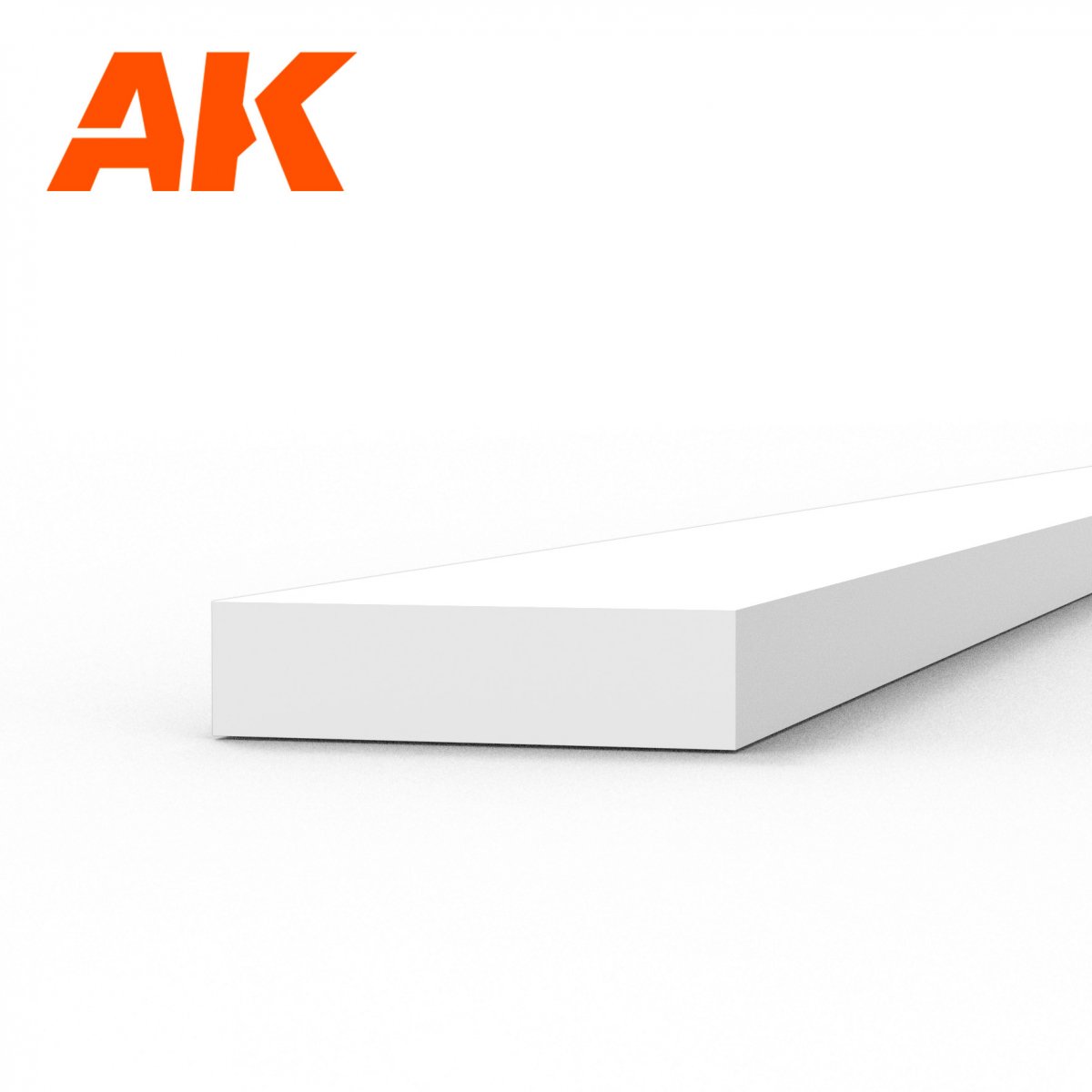 AK Interactive AK6522 STRIPS 1.00 X 4.00 X 350MM – STYRENE STRIP – (10 UNITS) – image 2