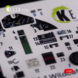 KELIK K48082 FM-1 Wildcat/Martlet Mk.V interior 3D decals for Tamiya kit 1/48 – image 5