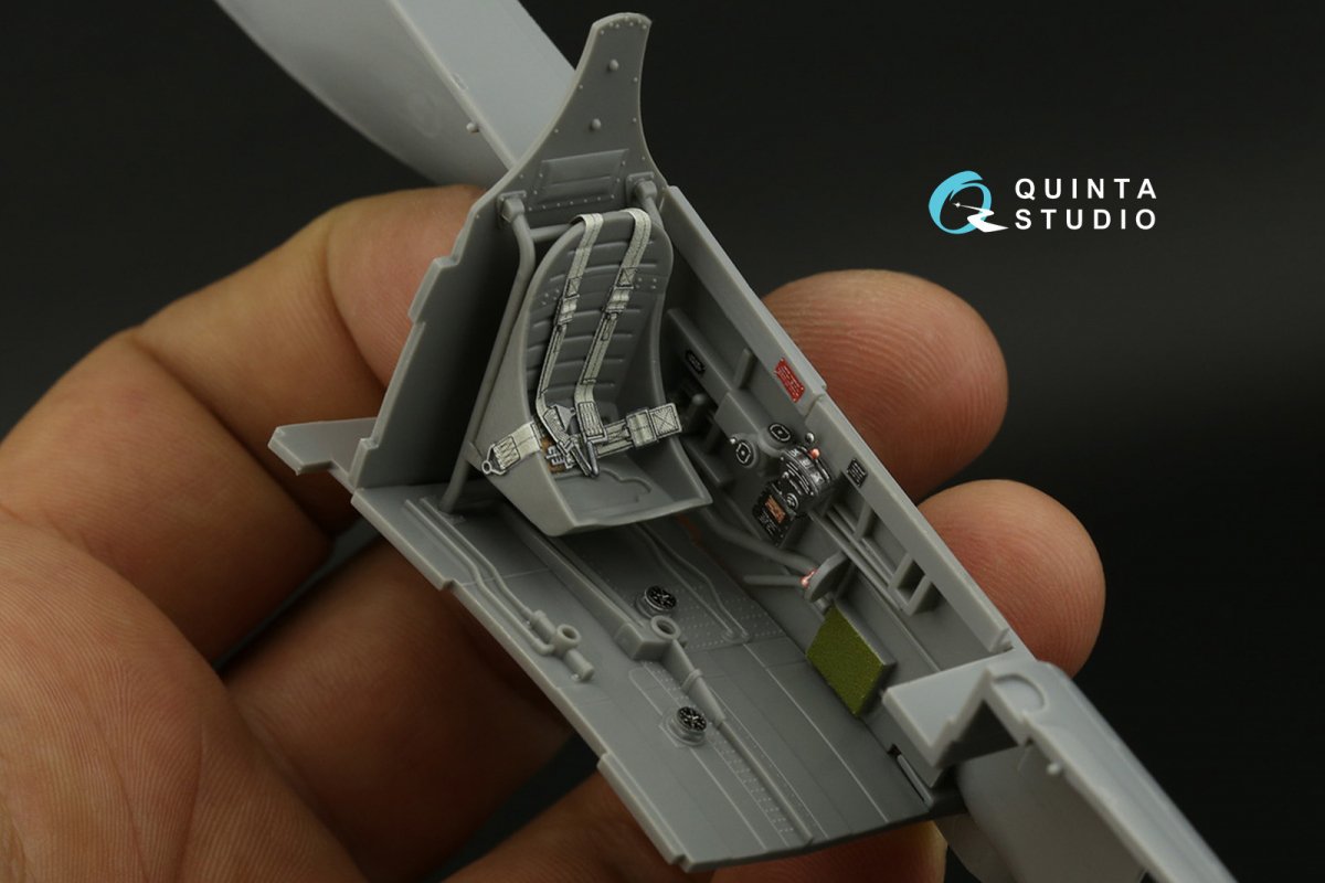 Quinta Studio QD32137 P-40E/K 3D-Printed &amp;amp; coloured Interior on decal paper (Hasegawa) 1/32 – zdjęcie 10