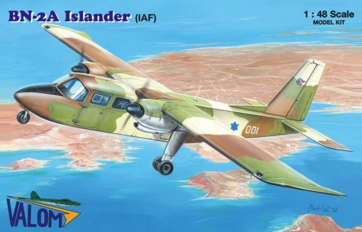 Valom 48009 Britten-Norman BN-2A IAF 1/48