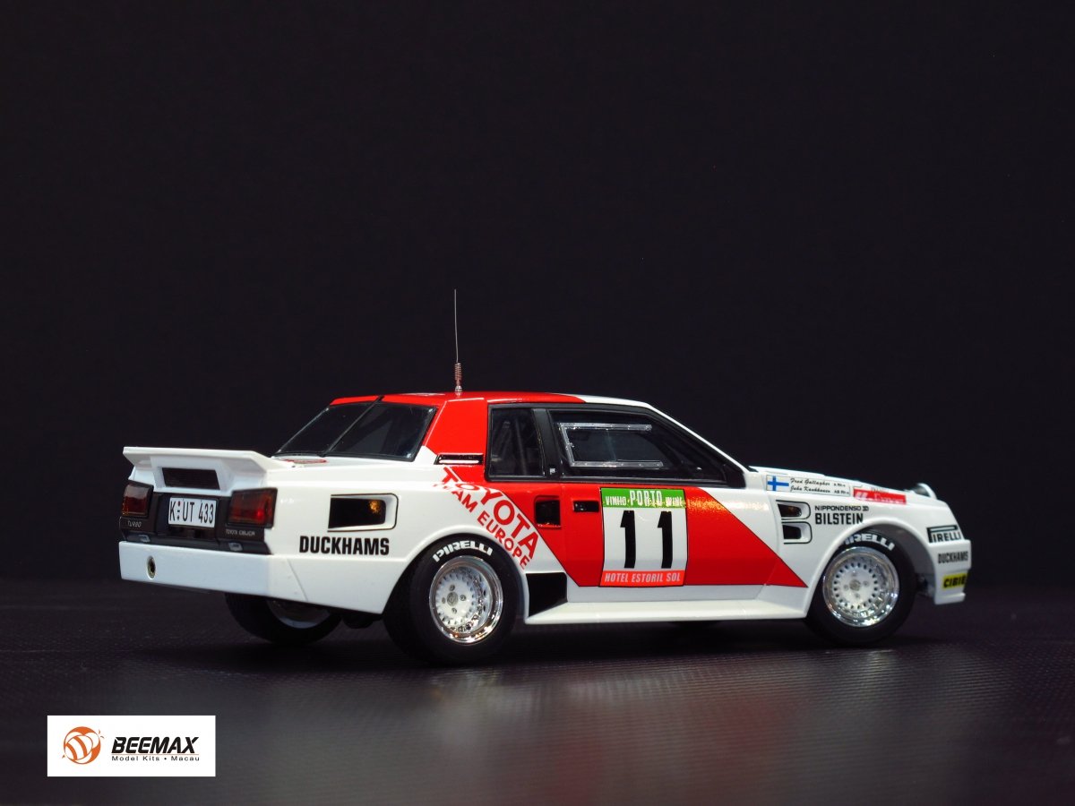 Beemax 24011 Toyota TA64 Celica &amp;#39;84 PORTUGAL RALLY VERSION 1/24 – image 4