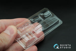 Quinta Studio QC48011 Pe-2 vacuformed clear canopy (for Zvezda kit) 1/48 – zdjęcie 2