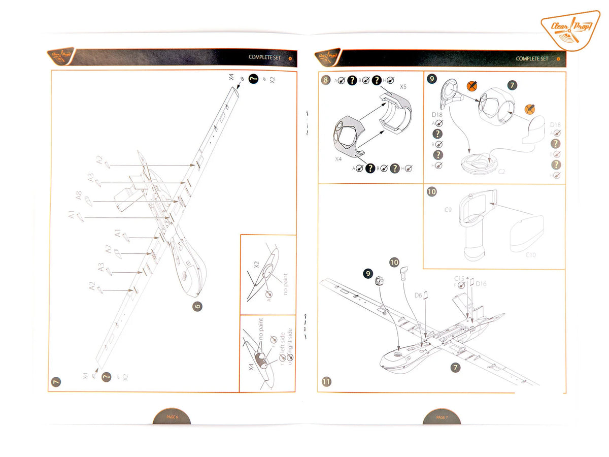 Clear Prop! CP72029 H-75M Hawk 1/72 – zdjęcie 31