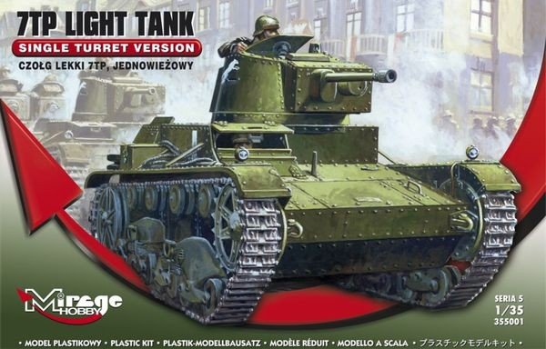 Mirage Hobby 355001 7TP Czołg Lekki jednowieżowy 1/35