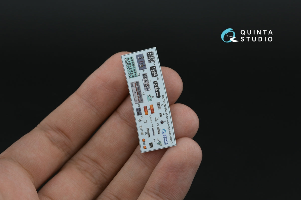Quinta Studio QD72158 BM-30 Smerch 3D-Printed coloured Interior on decal paper (Modelcollect) 1/72 – zdjęcie 5