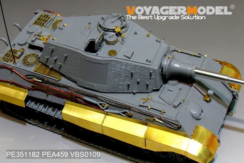 Voyager Model PE351182 WWII German King Tiger (Hensehel Turret)（For DRAGON/ZVEZDA kit） 1/35 – zdjęcie 12
