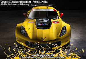 Zero Paints ZP-1368 Corvette C7.R Racing Yellow Paint 60ml – zdjęcie 2