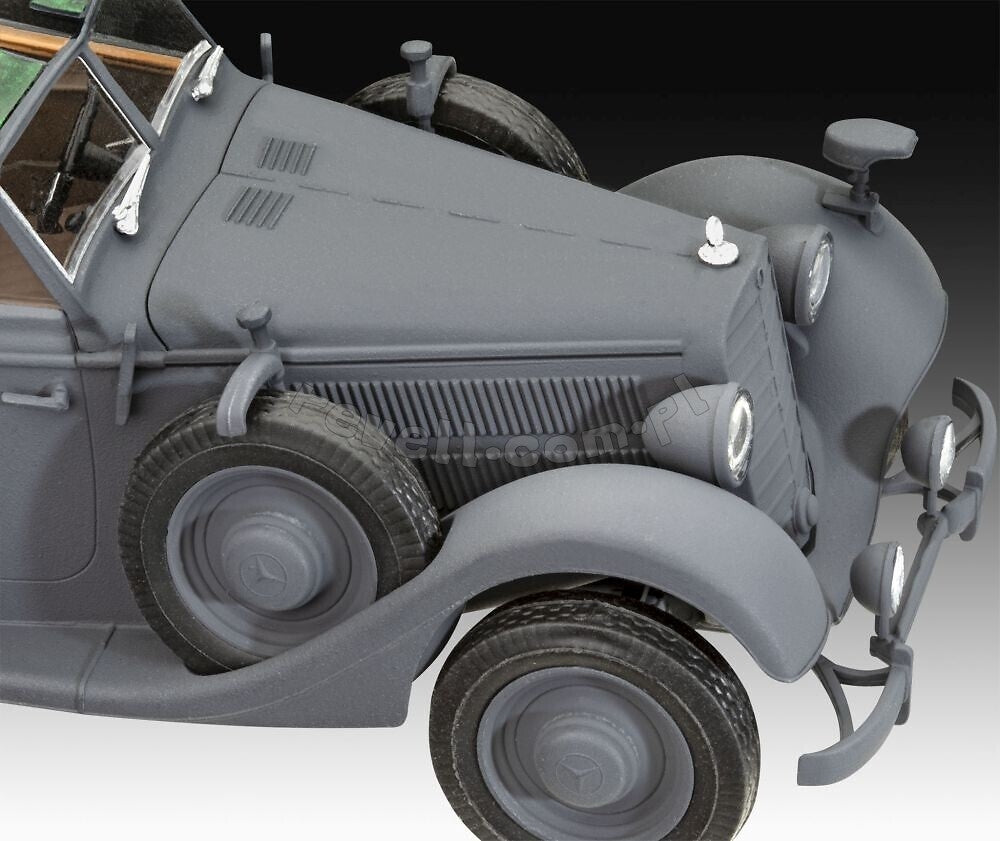 Revell 63354 Typ 320 (W142) Cabriolet Model Set 1/35 – zdjęcie 4