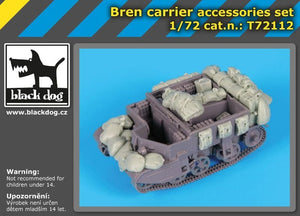Black Dog T72112 Bren Carrier accessories set for IBG Models 1/72 – zdjęcie 2
