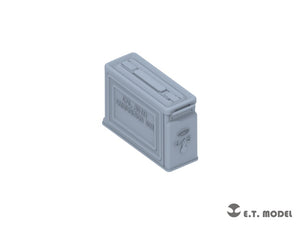 ET Model P35-292 WWII USArmy M1919 Machine Gun Ammo Box Type.2 1/35 – image 3