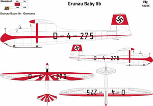 Fly 48026 Grunau Baby IIB Germany vol. 2 1/48 – zdjęcie 3