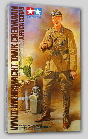 Tamiya 36310 German Wehrmacht Tank Crewman Africa Corps 1/16