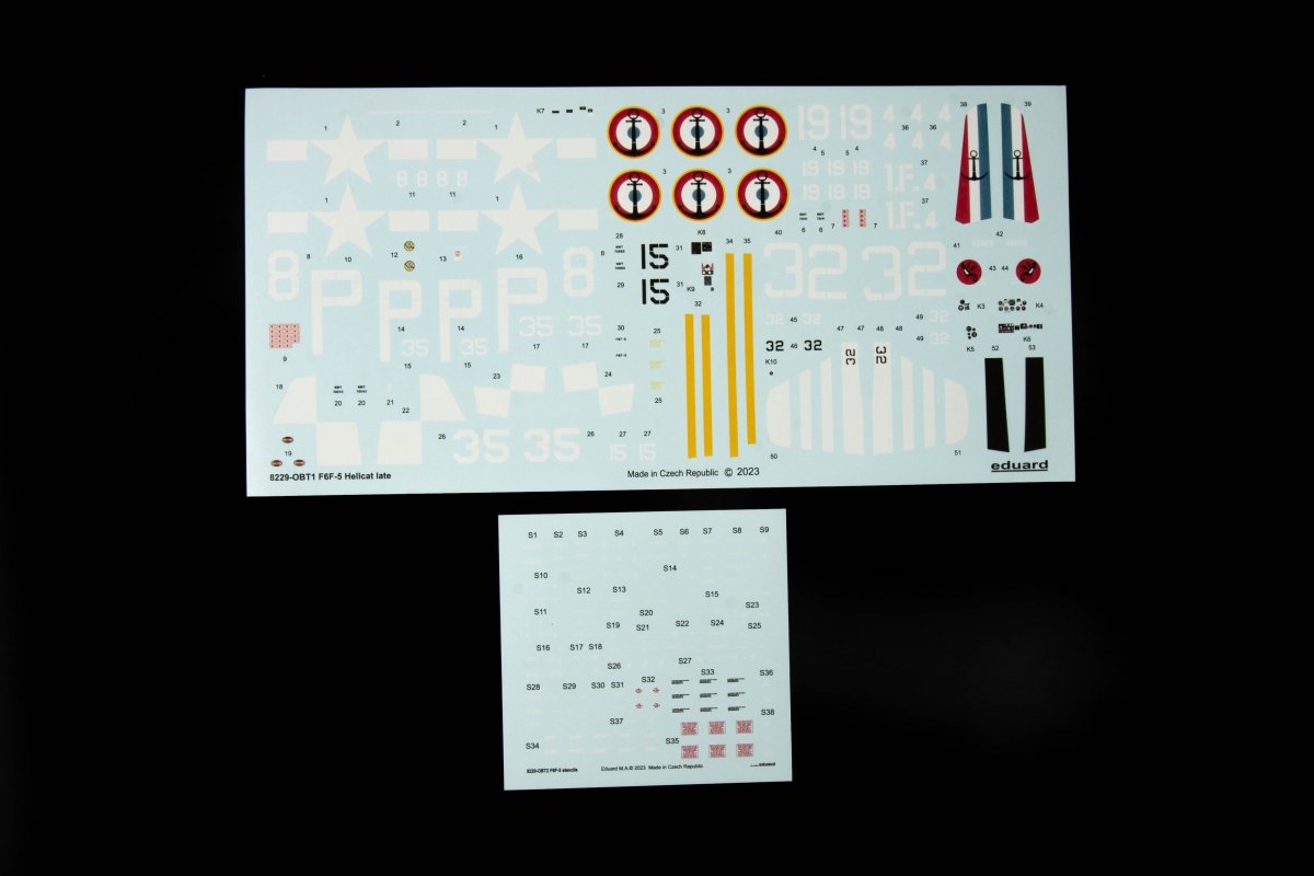 Eduard 8229 F6F-5 Hellcat late ProfiPACK edition 1/48 – zdjęcie 4