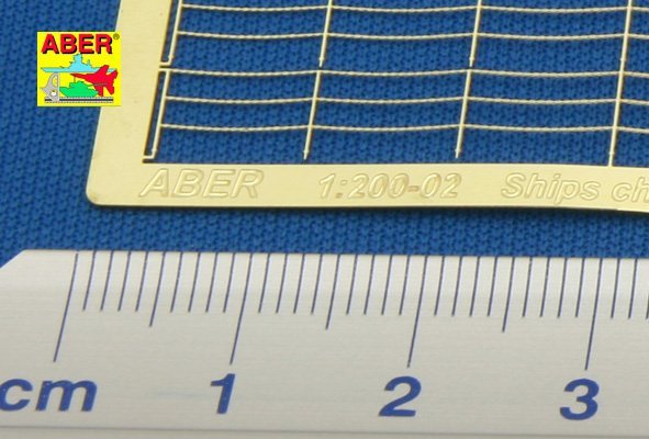Aber 200-02 Ship chain railings 1/200 – image 3
