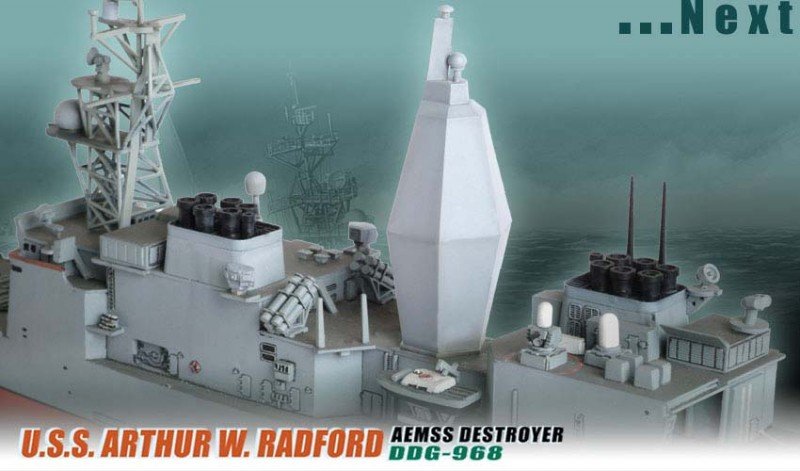 Dragon 1018 USS Arthur W Radford Aemss (1/350) – image 3