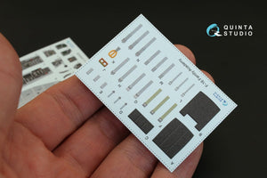 Quinta Studio QD32021 F-16C 3D-Printed &amp;amp; coloured Interior on decal paper (for Academy kit) 1/32 – zdjęcie 5