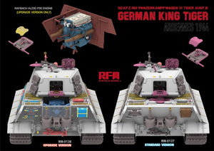 Rye Field Model 5138 German King Tiger Pz.Kpfw. VI Ausf. B Ardennes 1944 Upgrade Version 1/35 – image 6