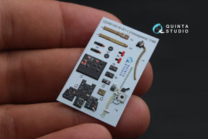 Quinta Studio QD48140 Ki-61-I 3D-Printed &amp;amp; coloured Interior on decal paper (for Hasegawa kit) 1/48 – zdjęcie 2