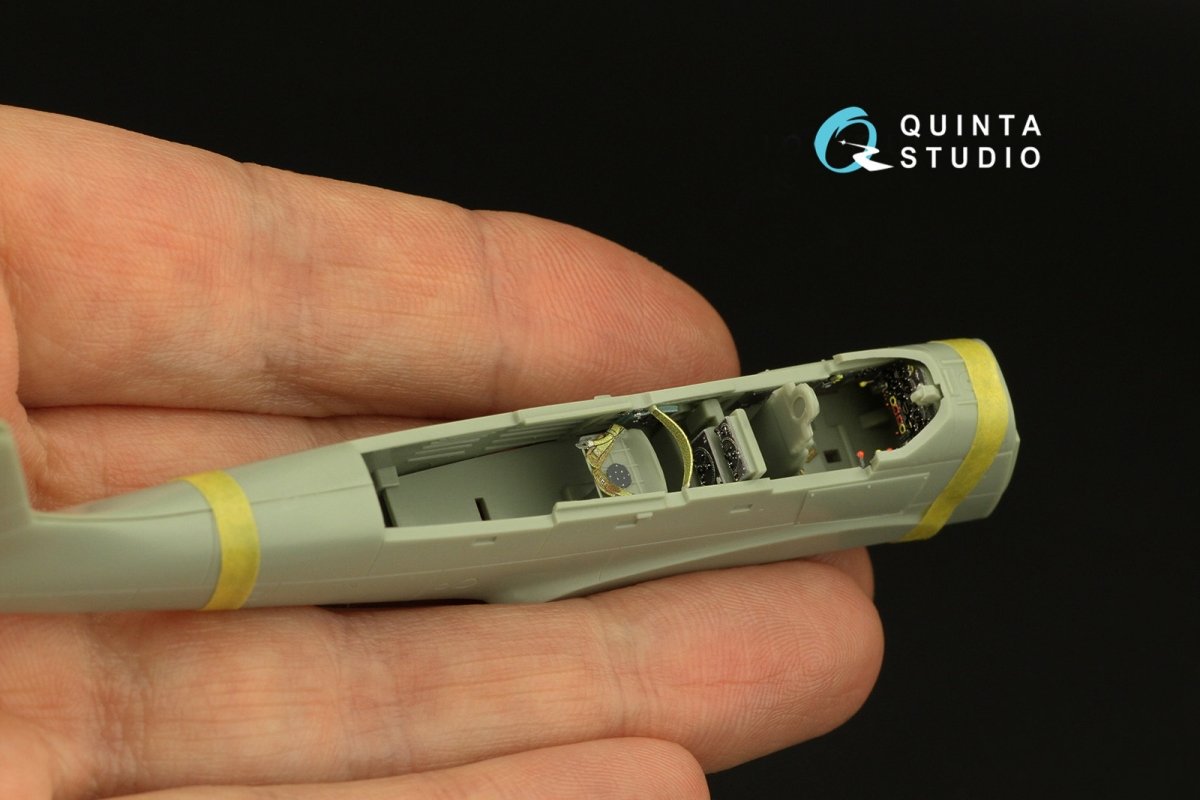 Quinta Studio QD72059 Ju 87 D/G 3D-Printed &amp;amp; coloured Interior on decal paper (Academy/Special Hobby) 1/72 – zdjęcie 3