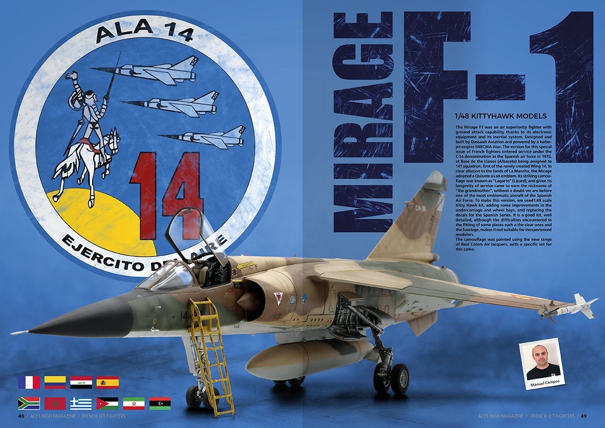 AK Interactive AK2931 ACES HIGH MAGAZINE ISSUE 15 FRENCH JET FIGHTERS – image 2