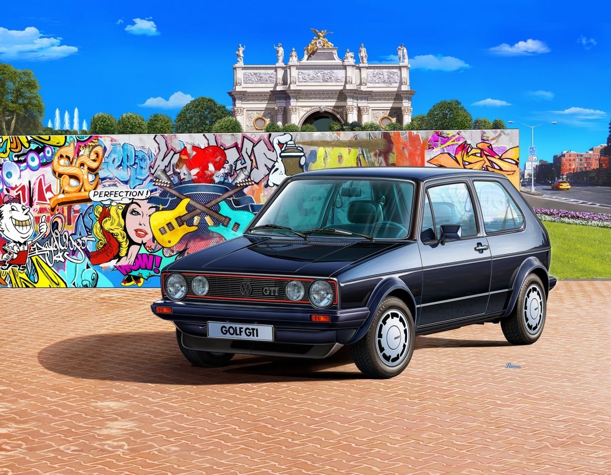 Revell 05694 35 Years VW Golf 1 GTI Pirelli 1/24