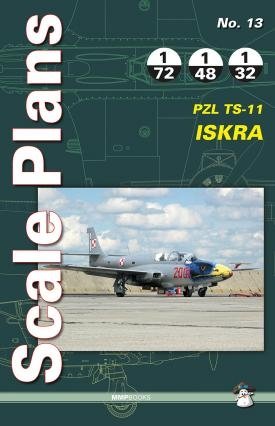 Livres MMP 78548 Plans à l&amp;#39;échelle n° 13 PZL TS-11 ISKRA FR
