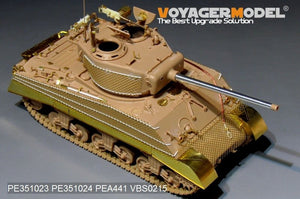 Voyager Model PE351023 WWII US M4A3 (76) w Mid Tank Basic For MENG TS-043 1/35 – zdjęcie 3